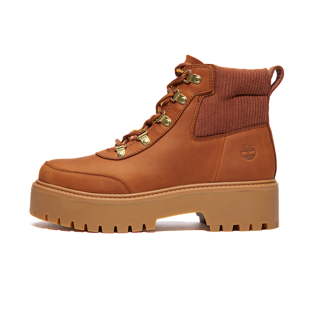 Timberland Stone Street Platform Hiker Boot Rust Nubuck (W)