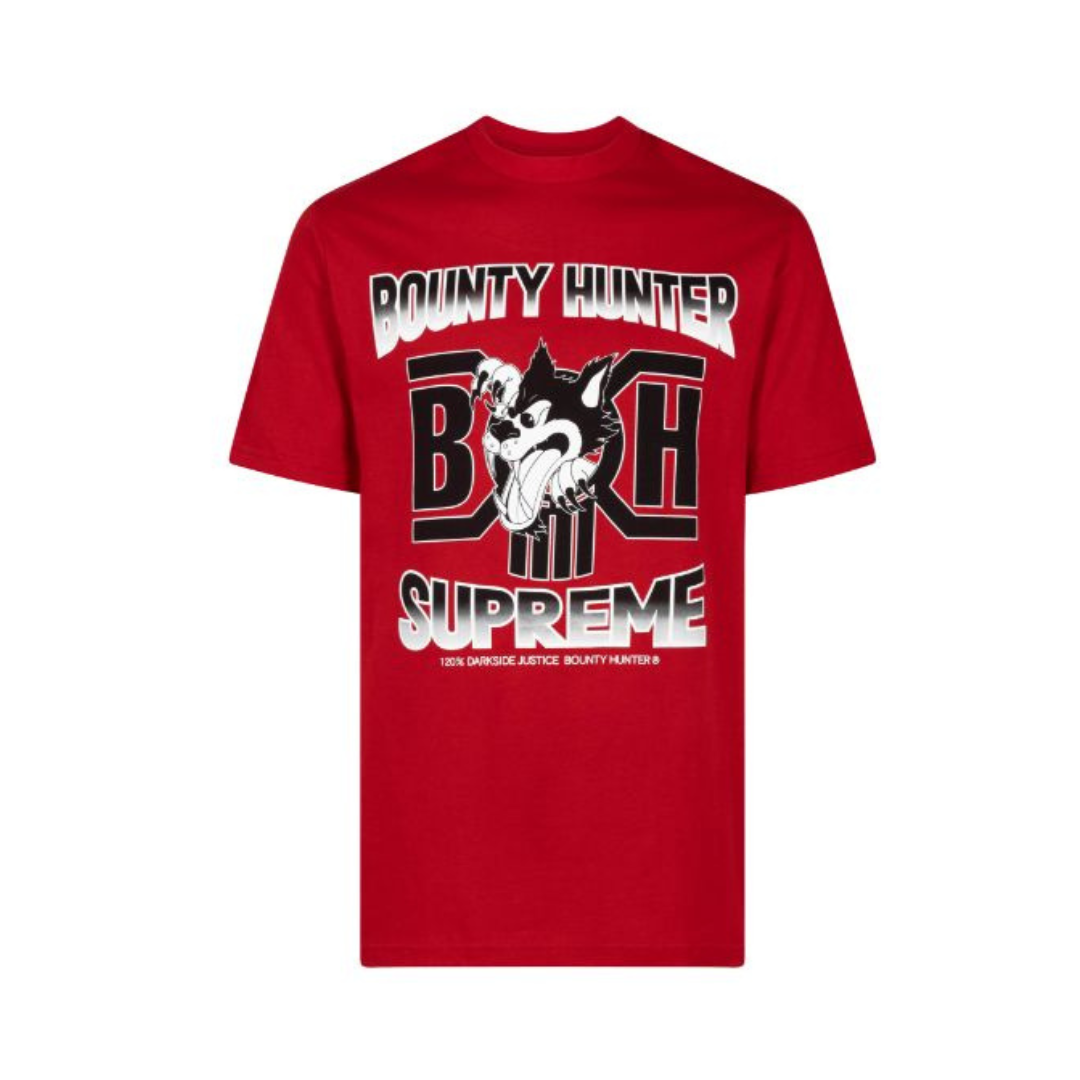 Supreme Bounty Hunter Wolf Tee Red