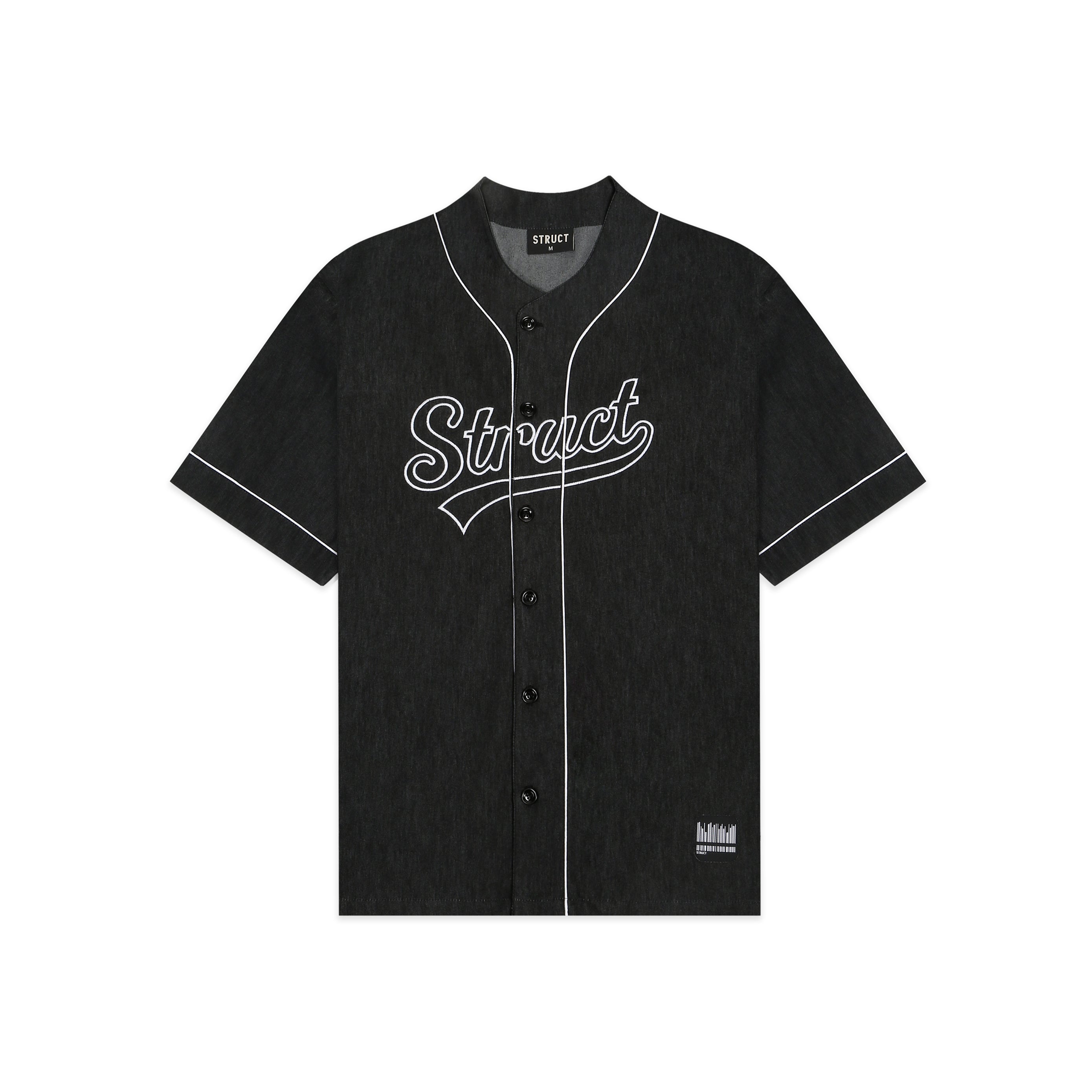 DENIM BASEBALL SHIRT