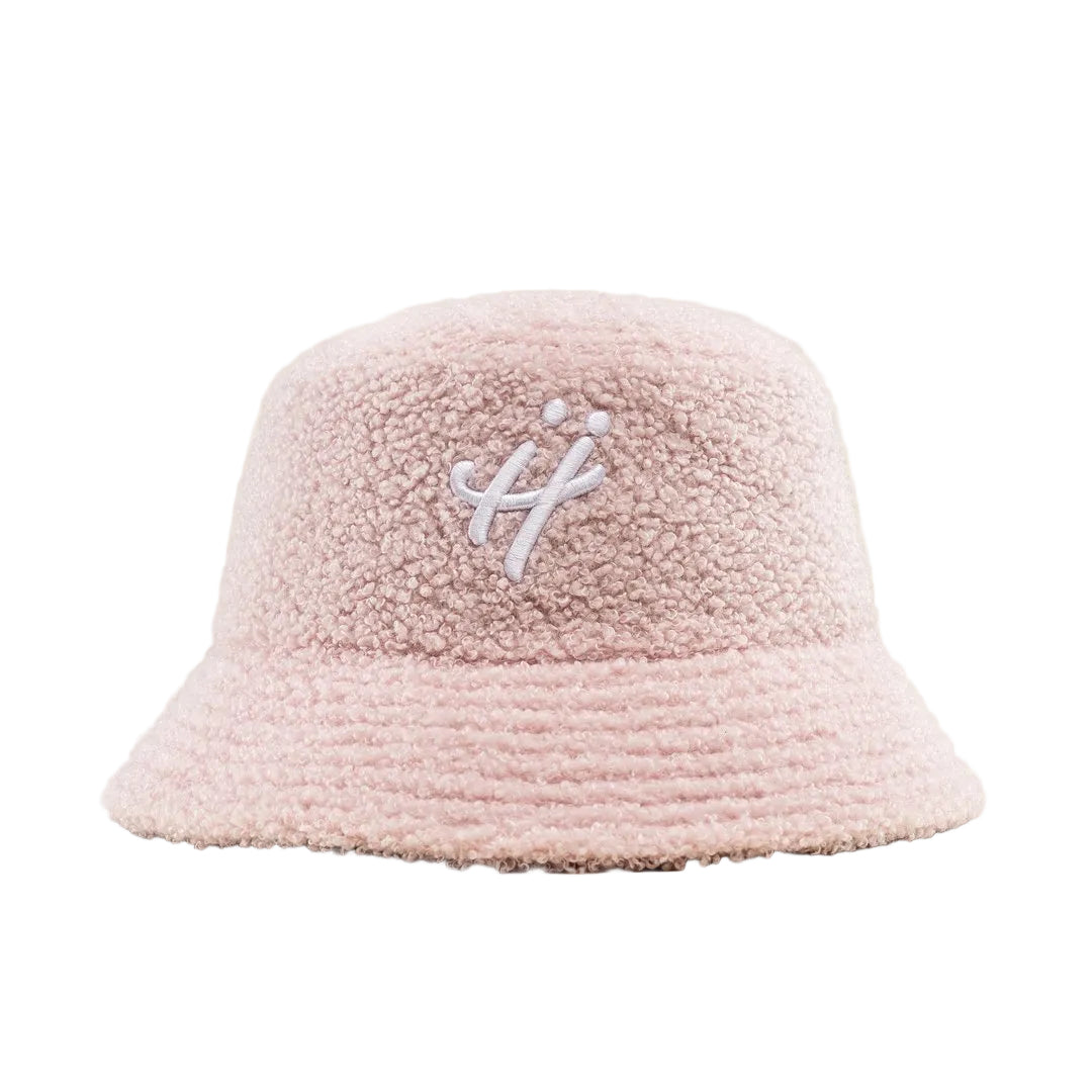 "The signature H" pink bucket hat