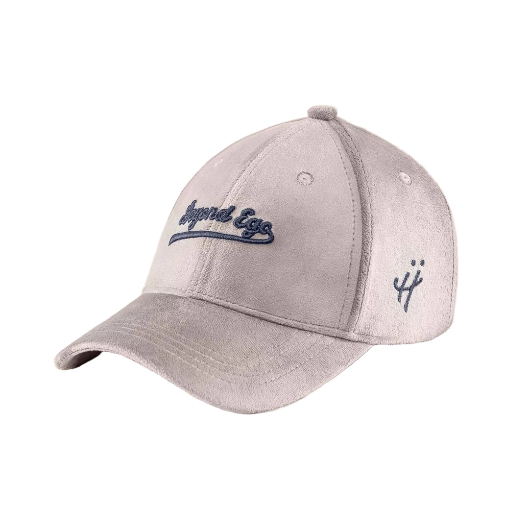 "Letting go to move forward" suede cap