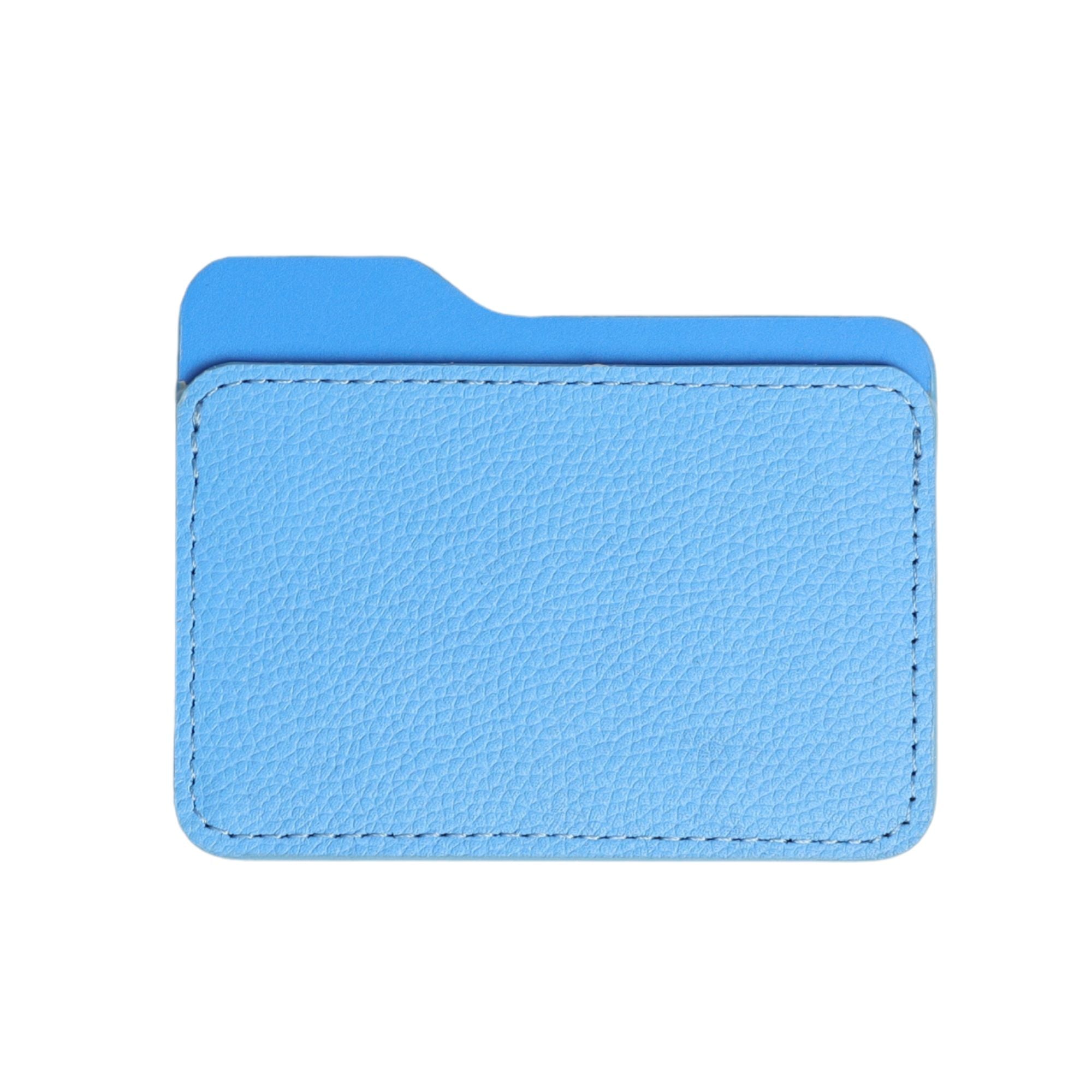 Folder card holder