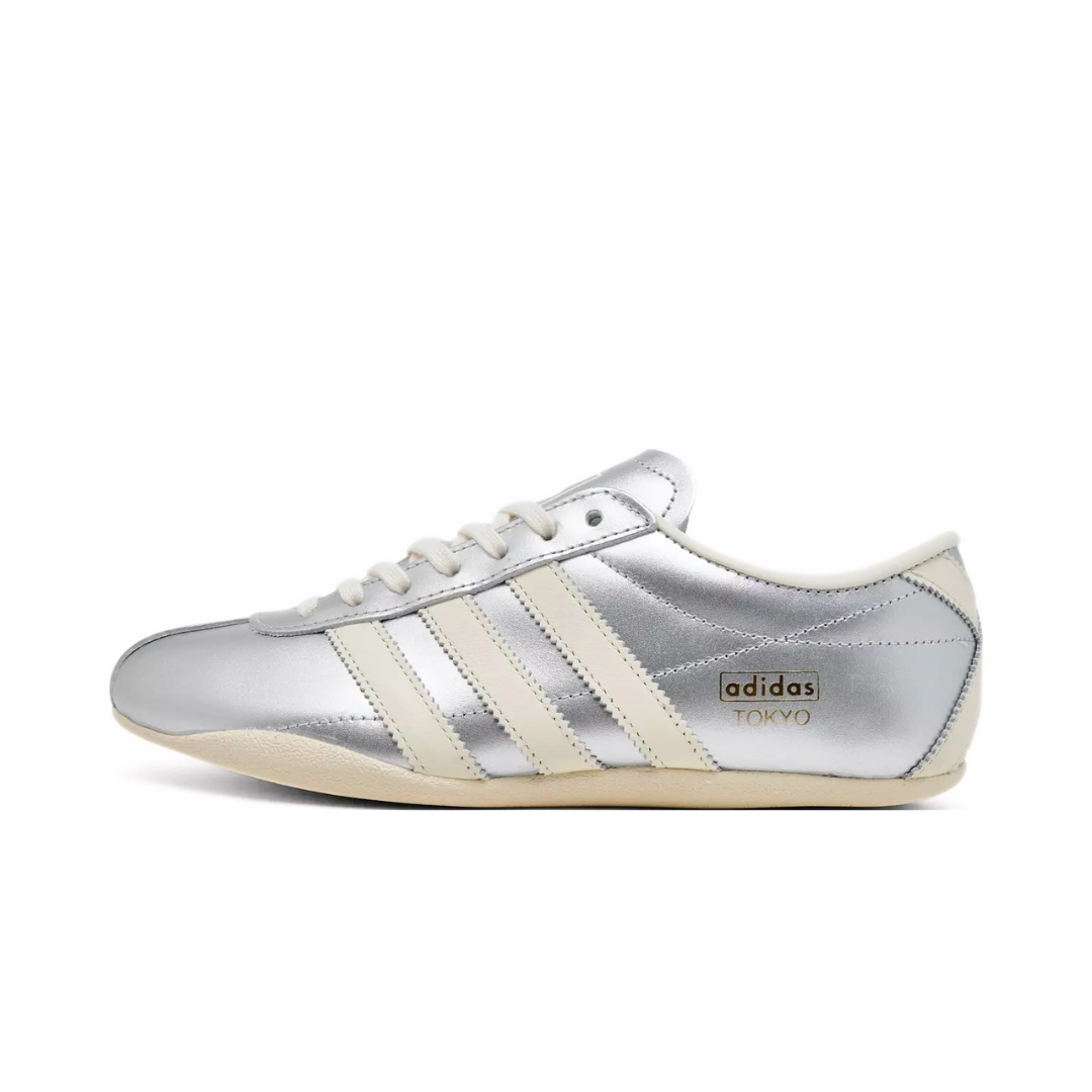 Adidas Tokyo Silver Metallic Cream White