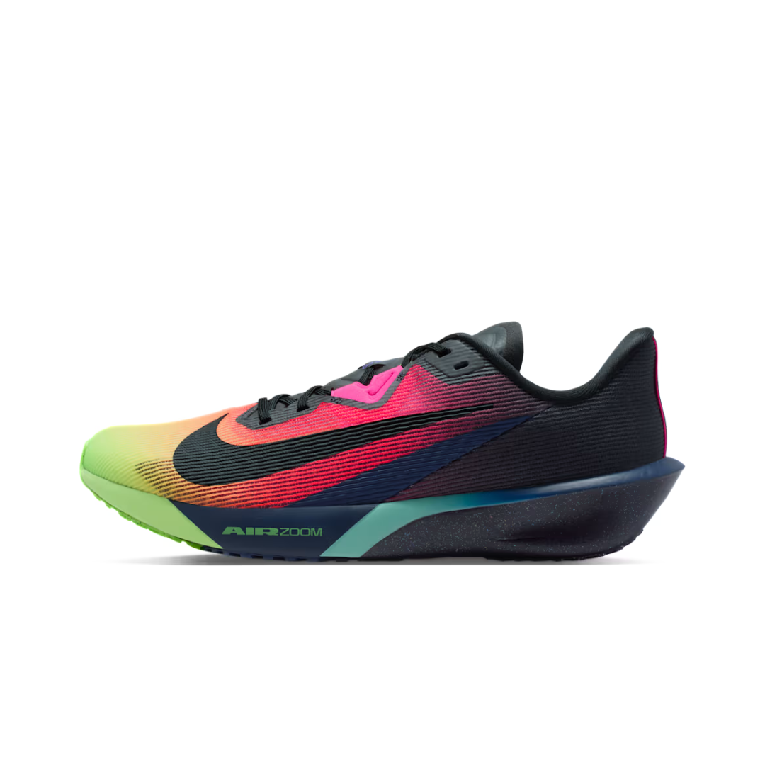 D. F NANO RATS54㎜X34㎜97a V4 Nike Zoom Rival Fly 4 Glam Dark Obsidian Ghost Green Pink