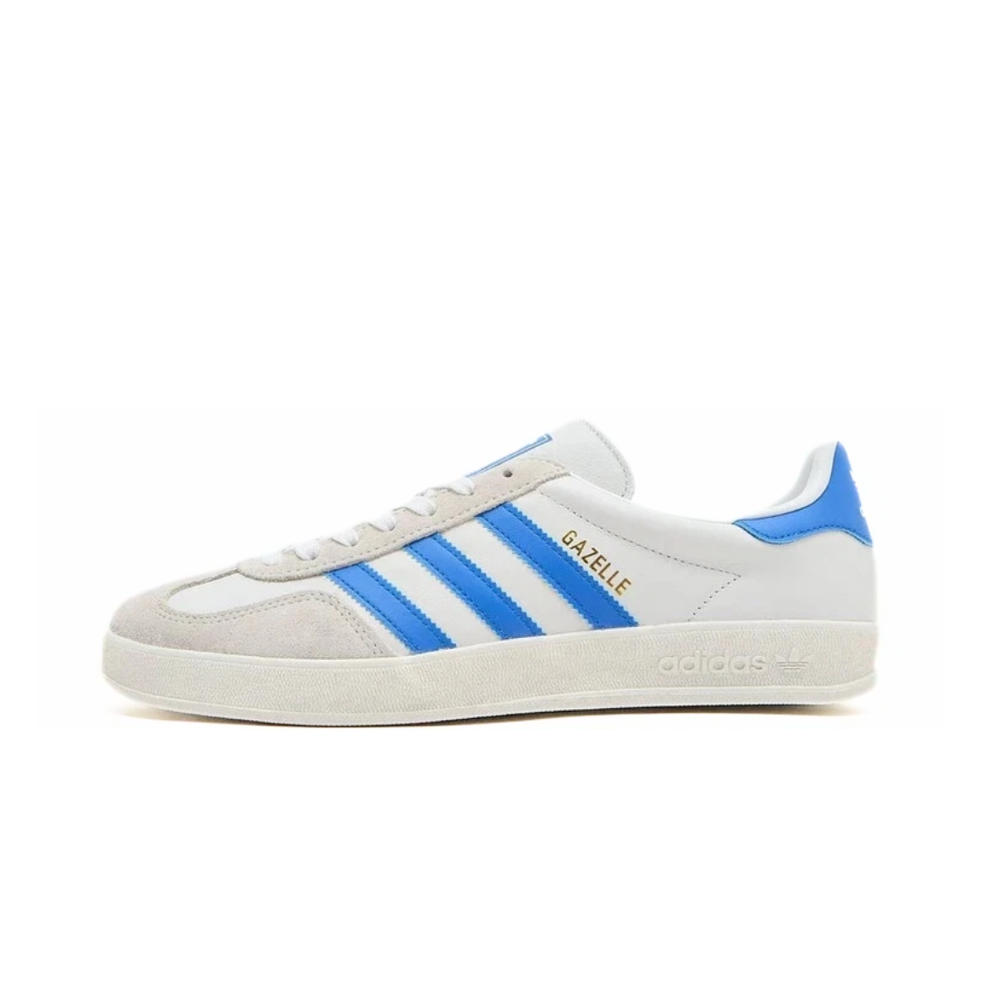 adidas Gazelle Indoor Crystal White Blue Grey