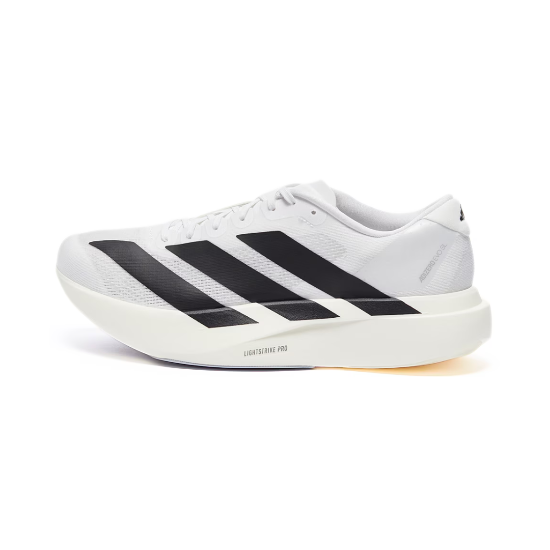 adidas Adizero Evo SL White Black - Main Image