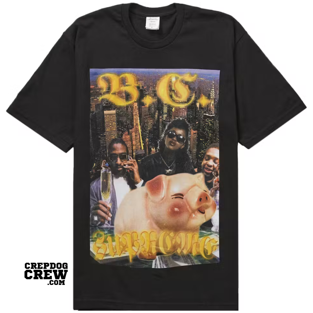 オ*。様 Supreme Bernadette Corporation Jack SUPREME BERNADETTE CORPORATION FUCK TEE BLACK