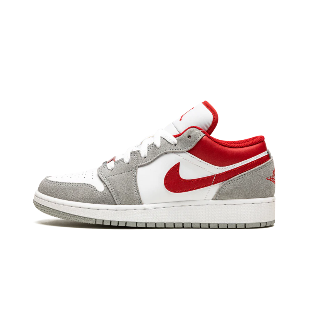 Jordan 1 Low SE Smoke Grey Gym Red (GS)