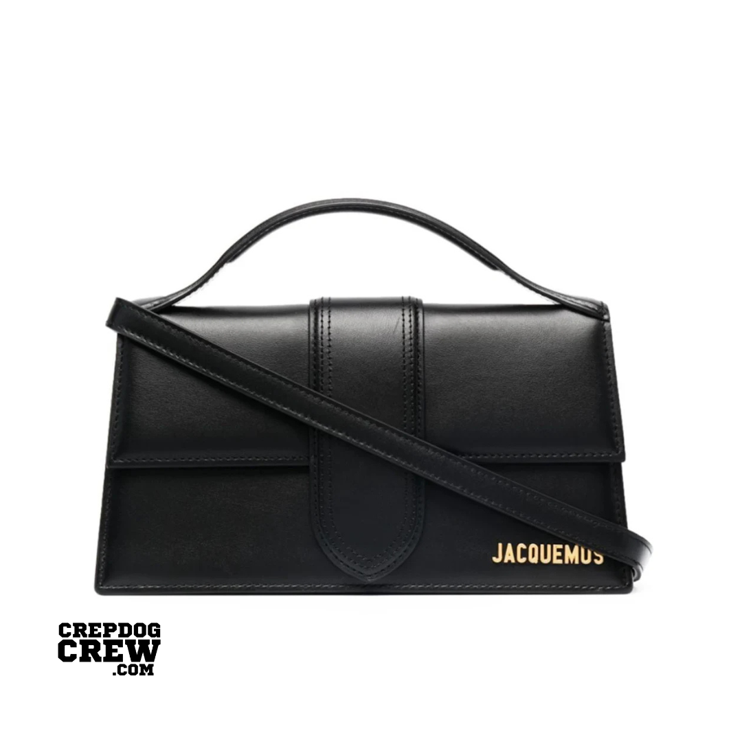 JACQUEMUS LE GRAND BAMBINO CROSSBODY BAG BLACK