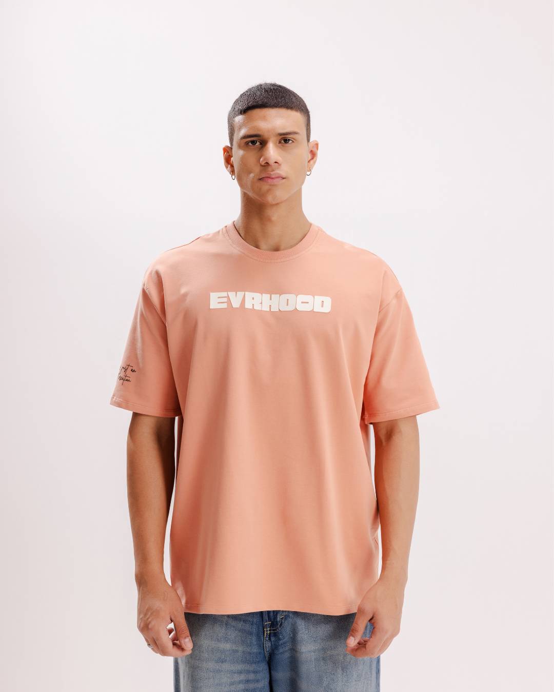 Element - Peach - Evrhood oversized basic t-shirt
