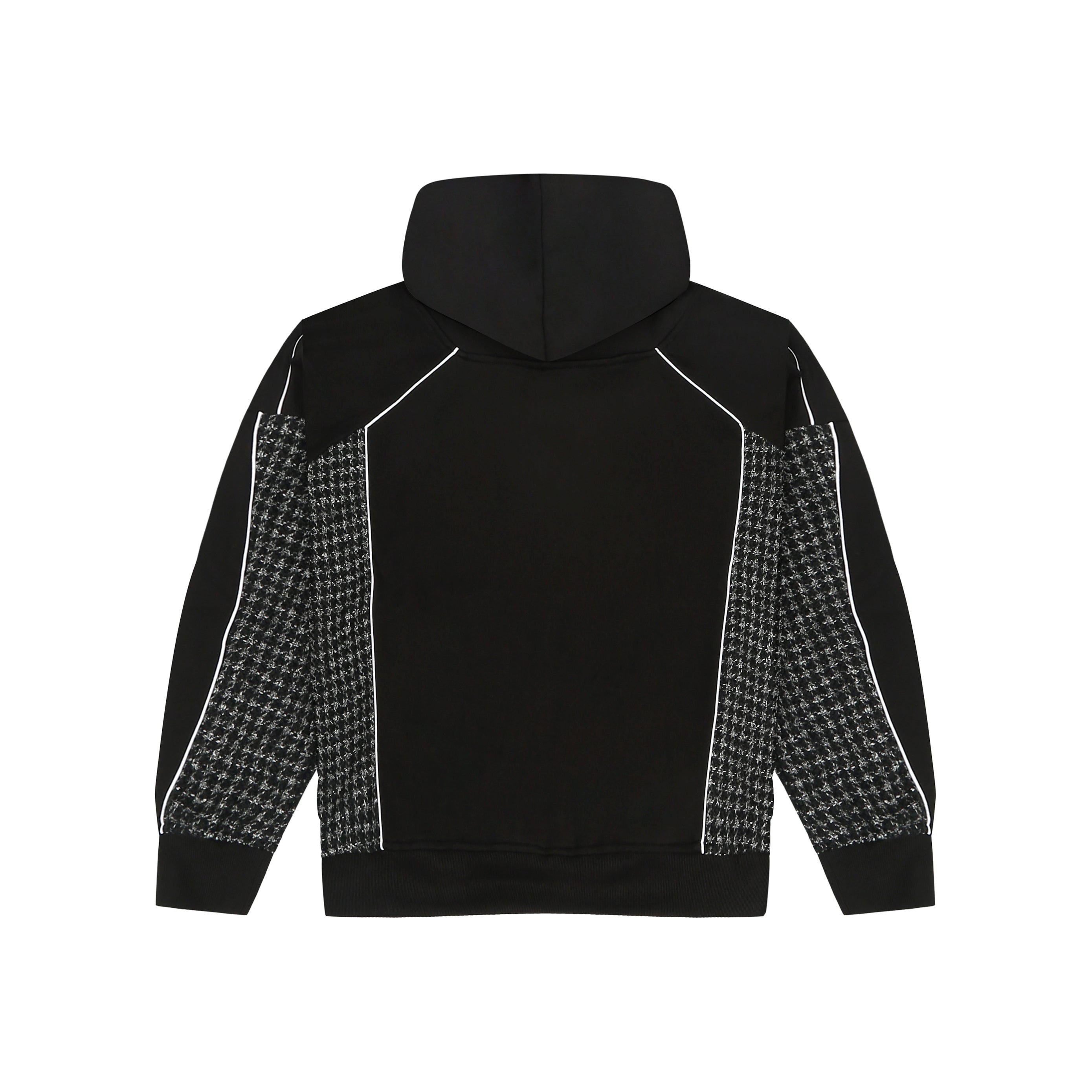 HOUNDSTOOTH CHECK SUITING HOODIE - II
