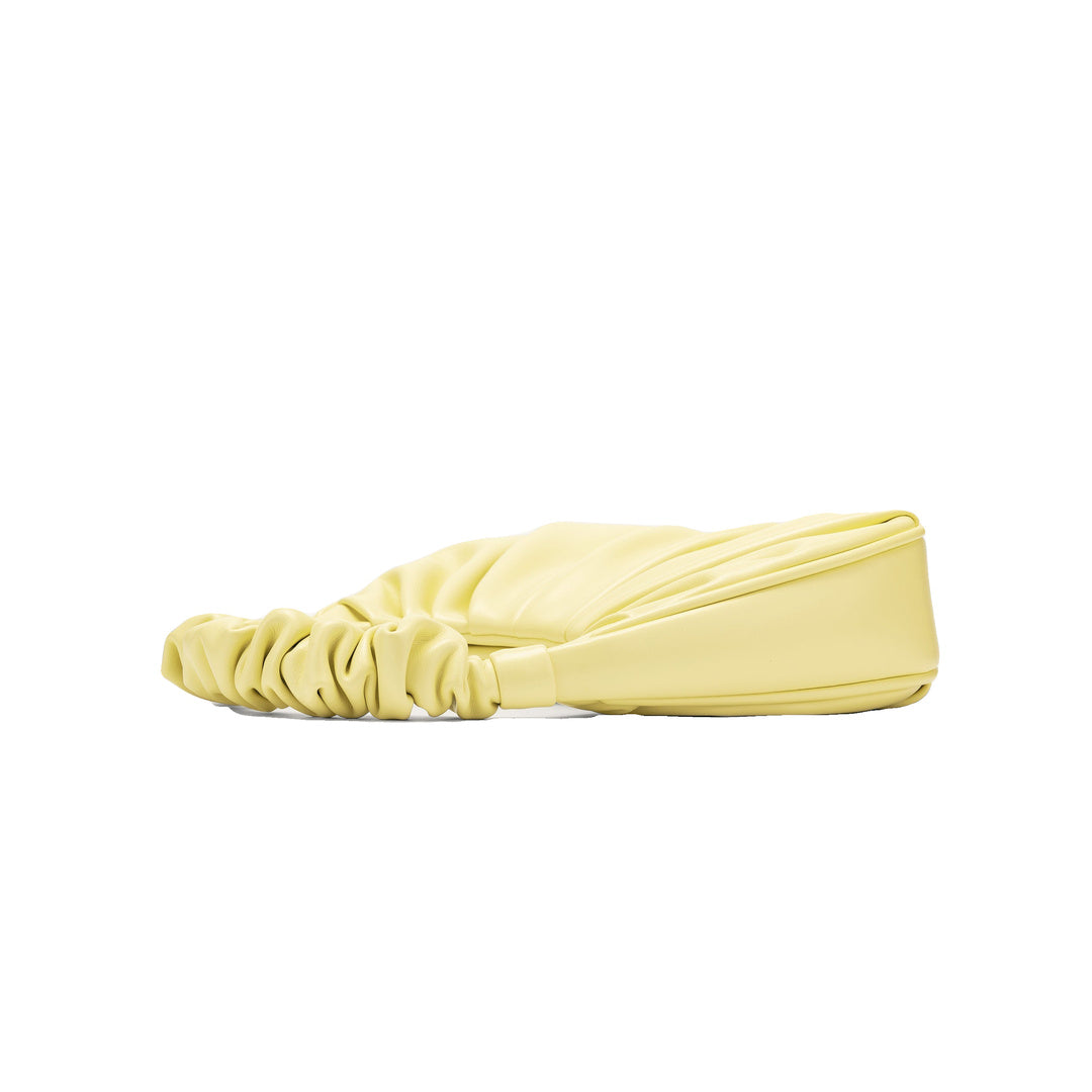 JW PEI Gabbi Ruched Hobo Handbag - Light Yellow