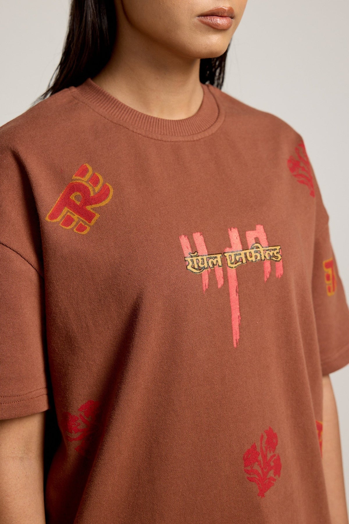 RE X FARAK Monogram T-shirt