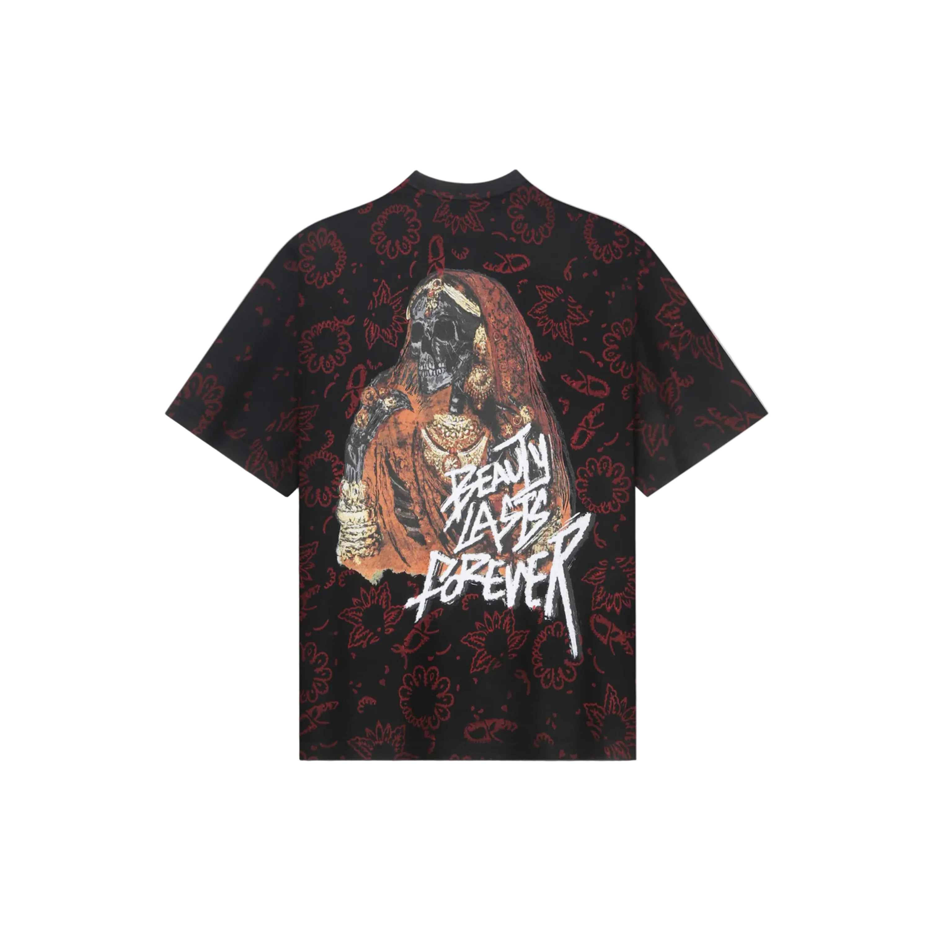 "Beauty Lasts Forever" Blockprint - Tshirt