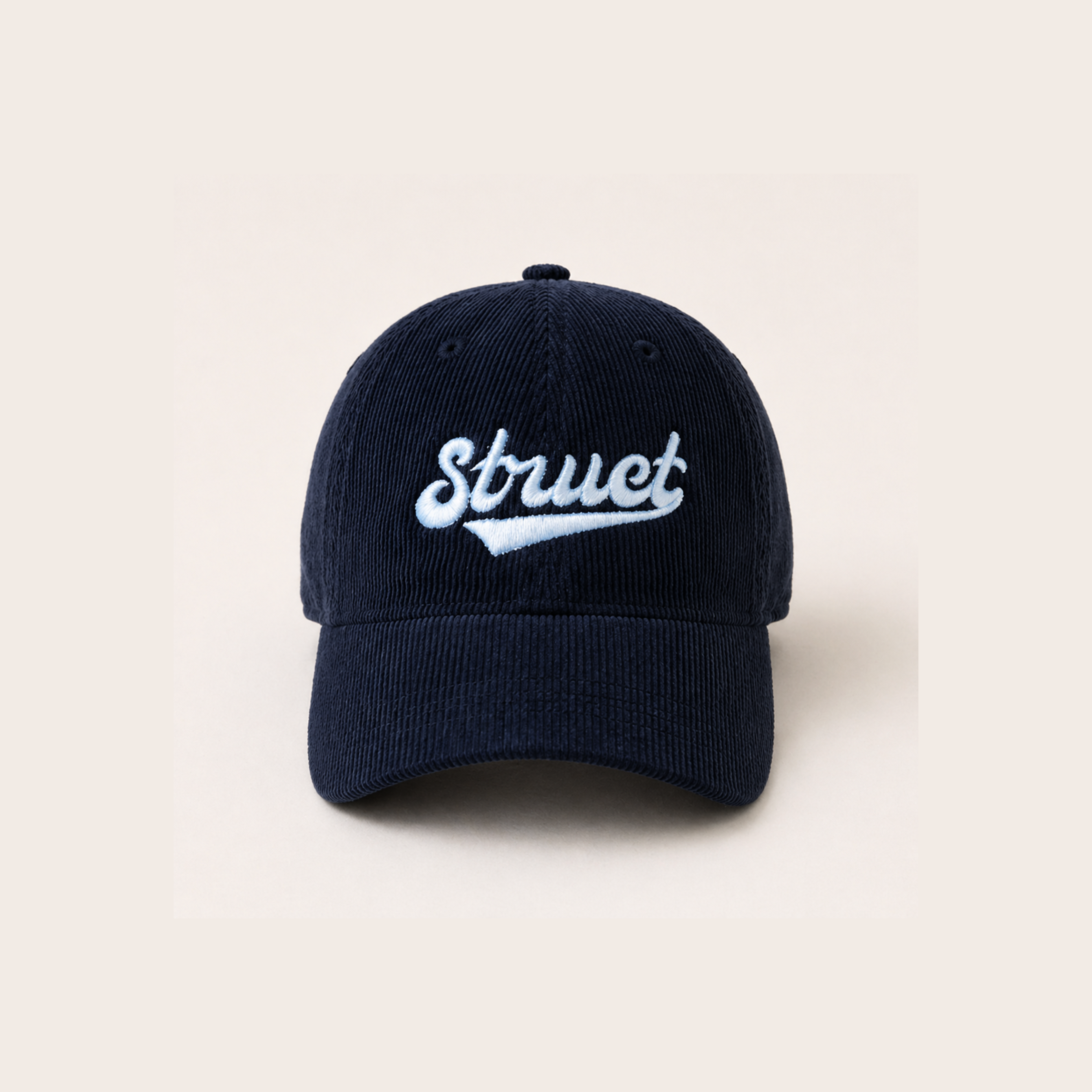 STRUCT CLUB CAP - BLACK CORDUROY