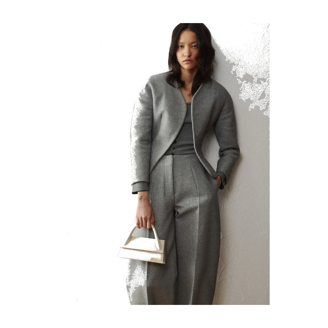 jacquemus The long Chiquito Light Greige