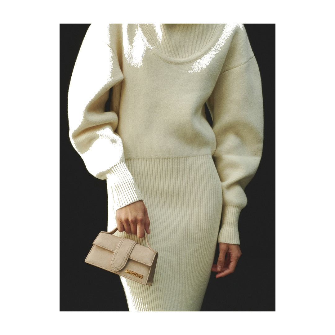 jacquemus The Bambino Dark Beige