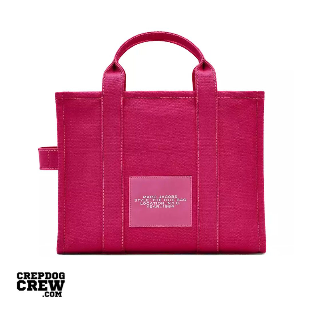 Marc Jacobs The Canvas Medium Tote Bag raspberry pinka