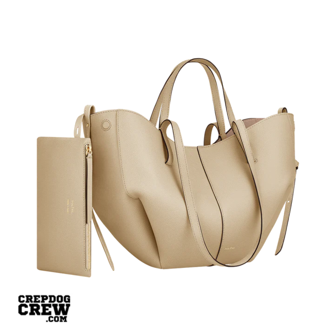 polene Cyme Mini Edition Textured Sand