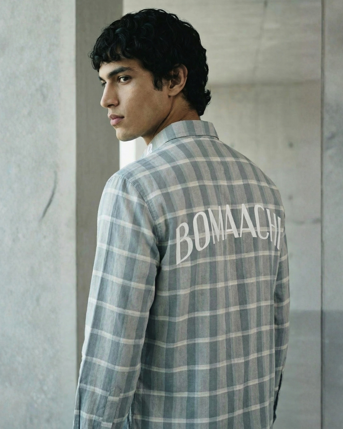 Checkered Shirt Blue
