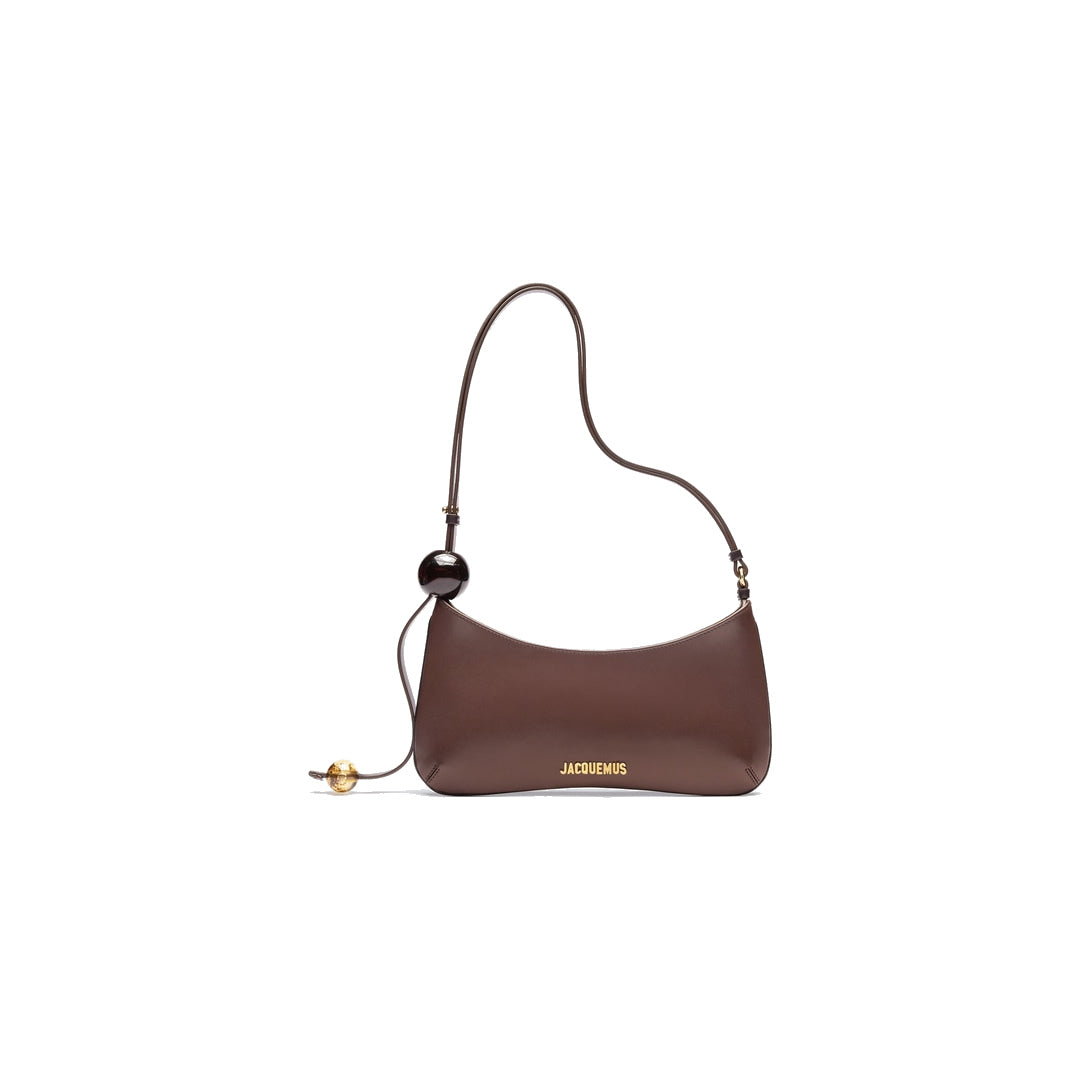 jacquemus The Bisou Perle Medium Brown