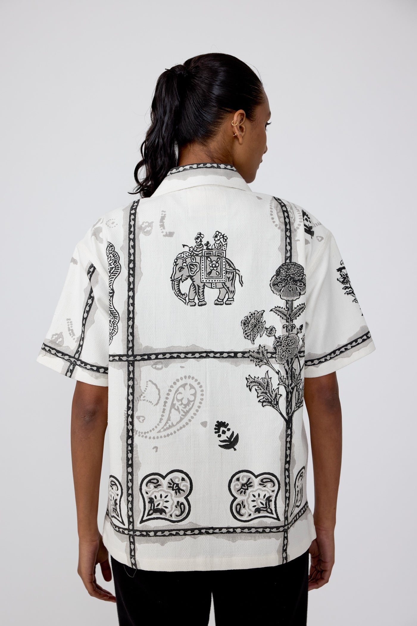 Greyscale handmade Shirt