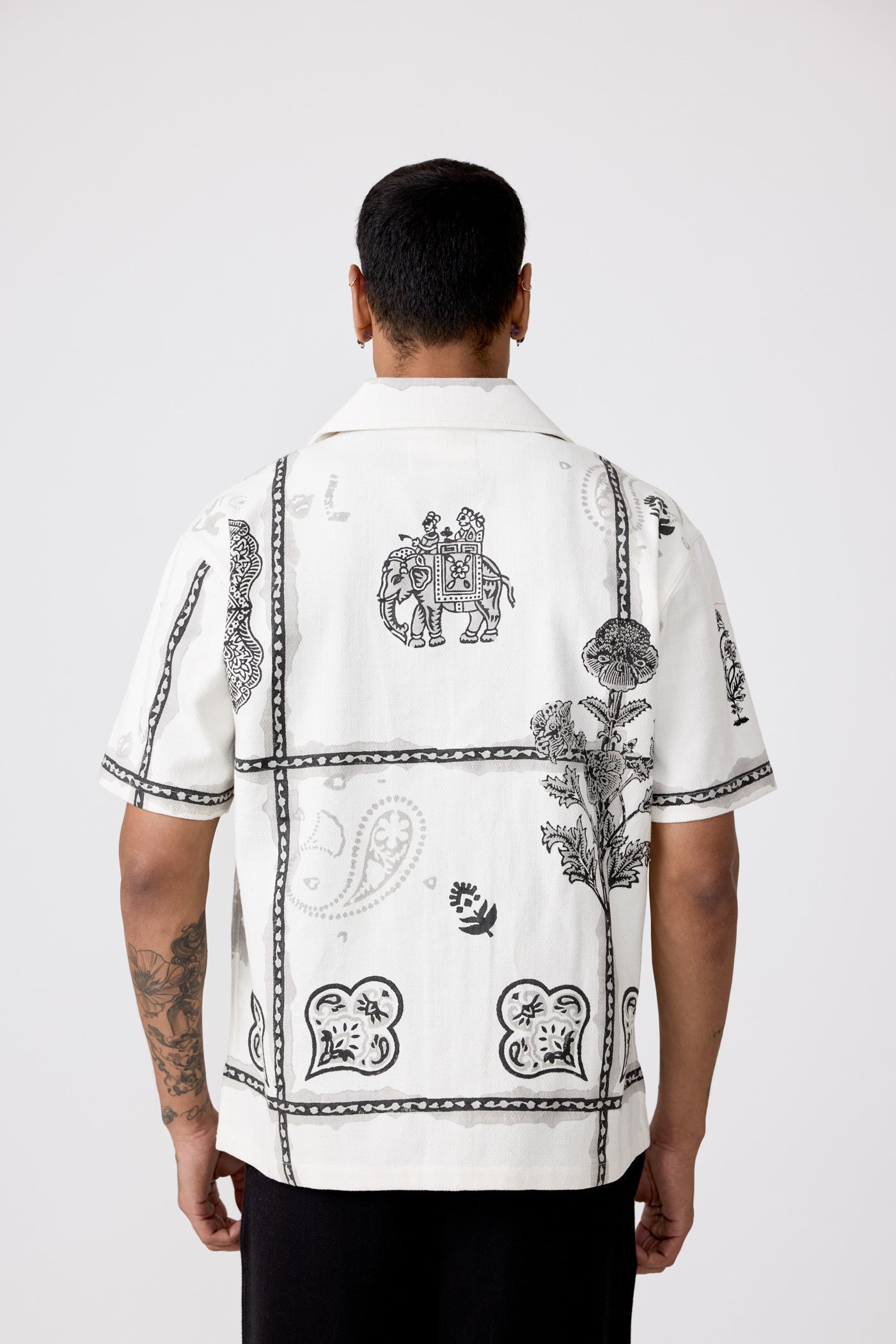 Greyscale handmade Shirt