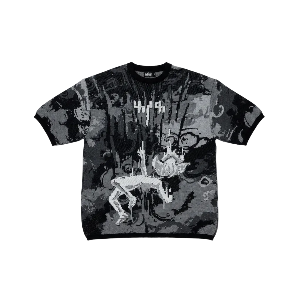 Leap of Faith' jacquard T-shirt