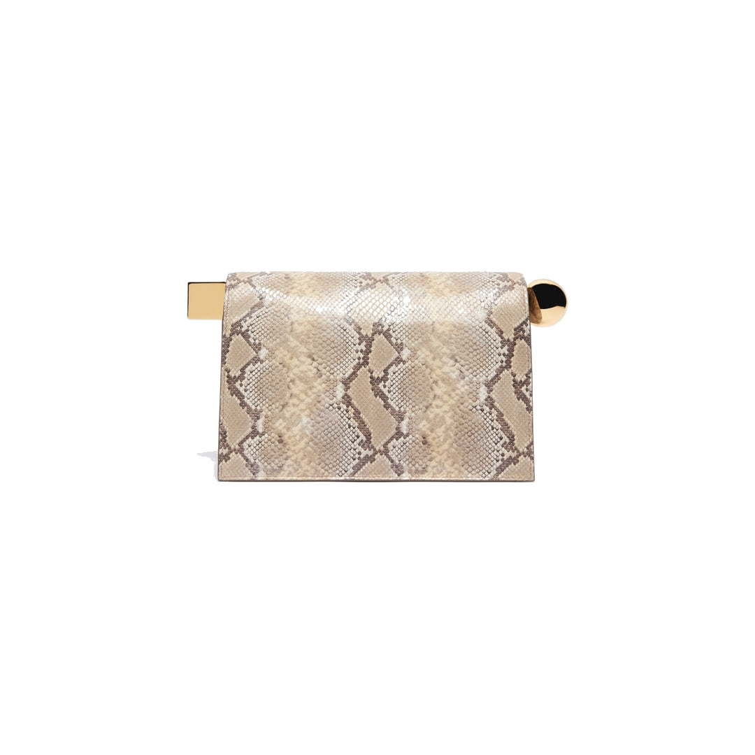 jacquemus The Rond Carré clutch Beige