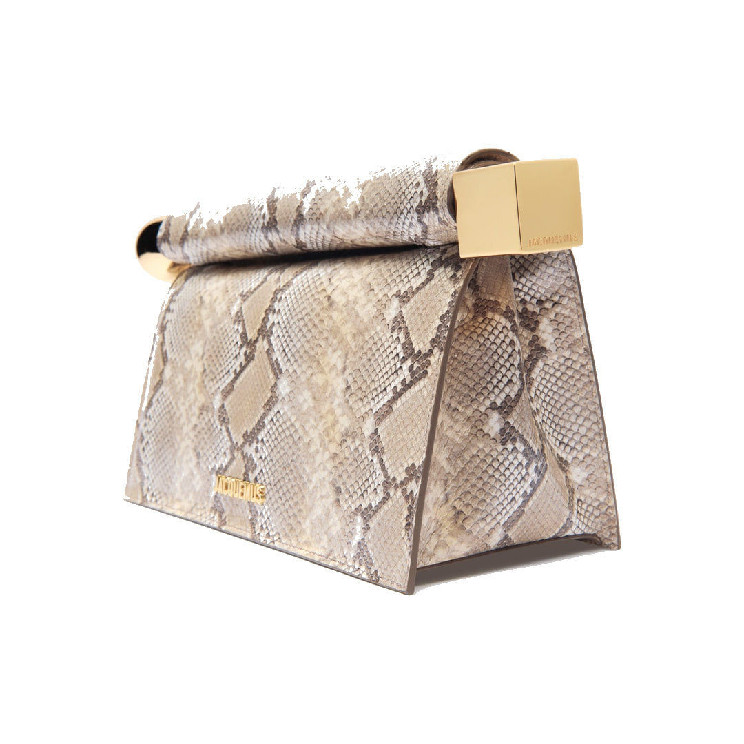 jacquemus The Rond Carré clutch Beige