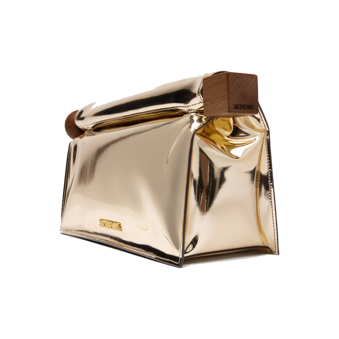jacquemus The Rond Carré clutch Gold