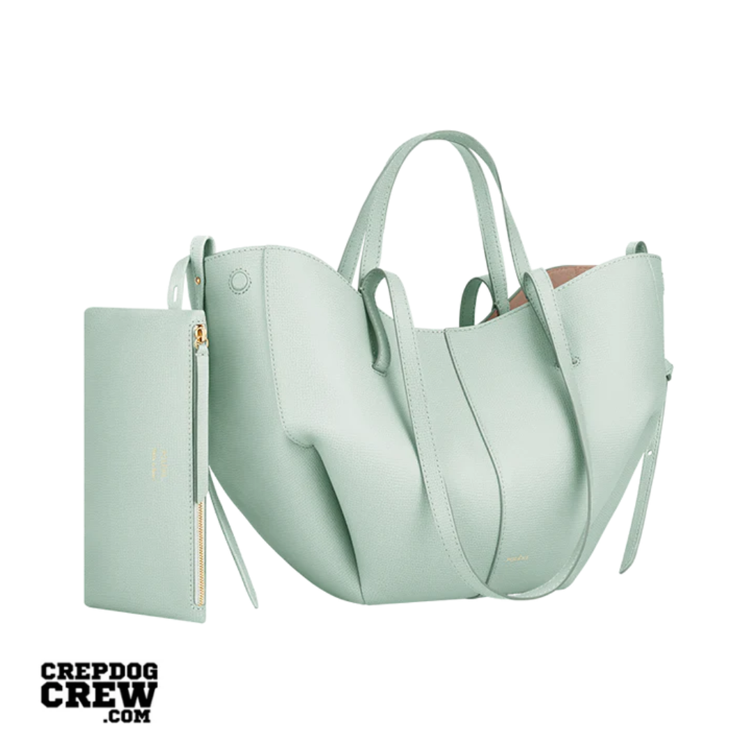 polene Cyme Mini Edition Textured Sea Foam