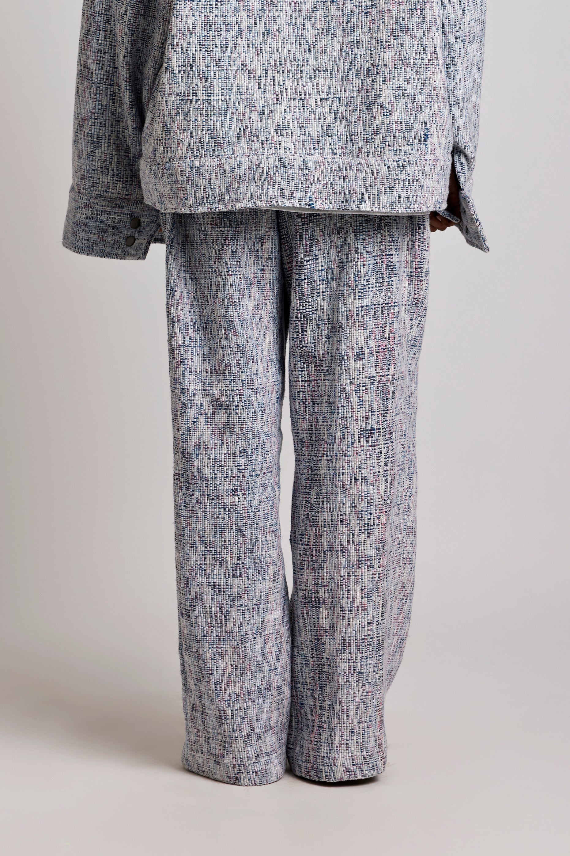 Upcycled Indigo Hand-woven - Pant