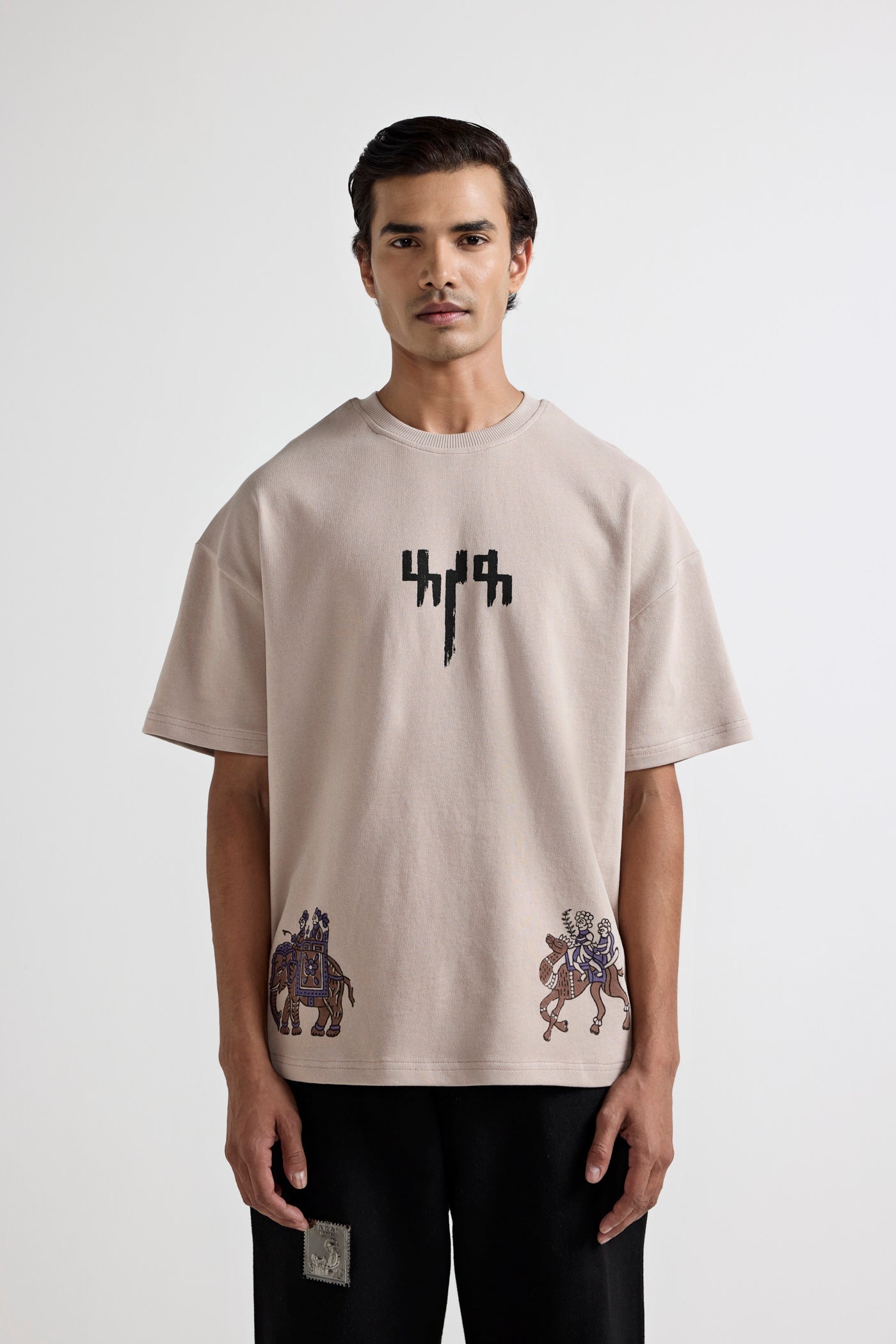 Baraat" Blockprinted T-shirt
