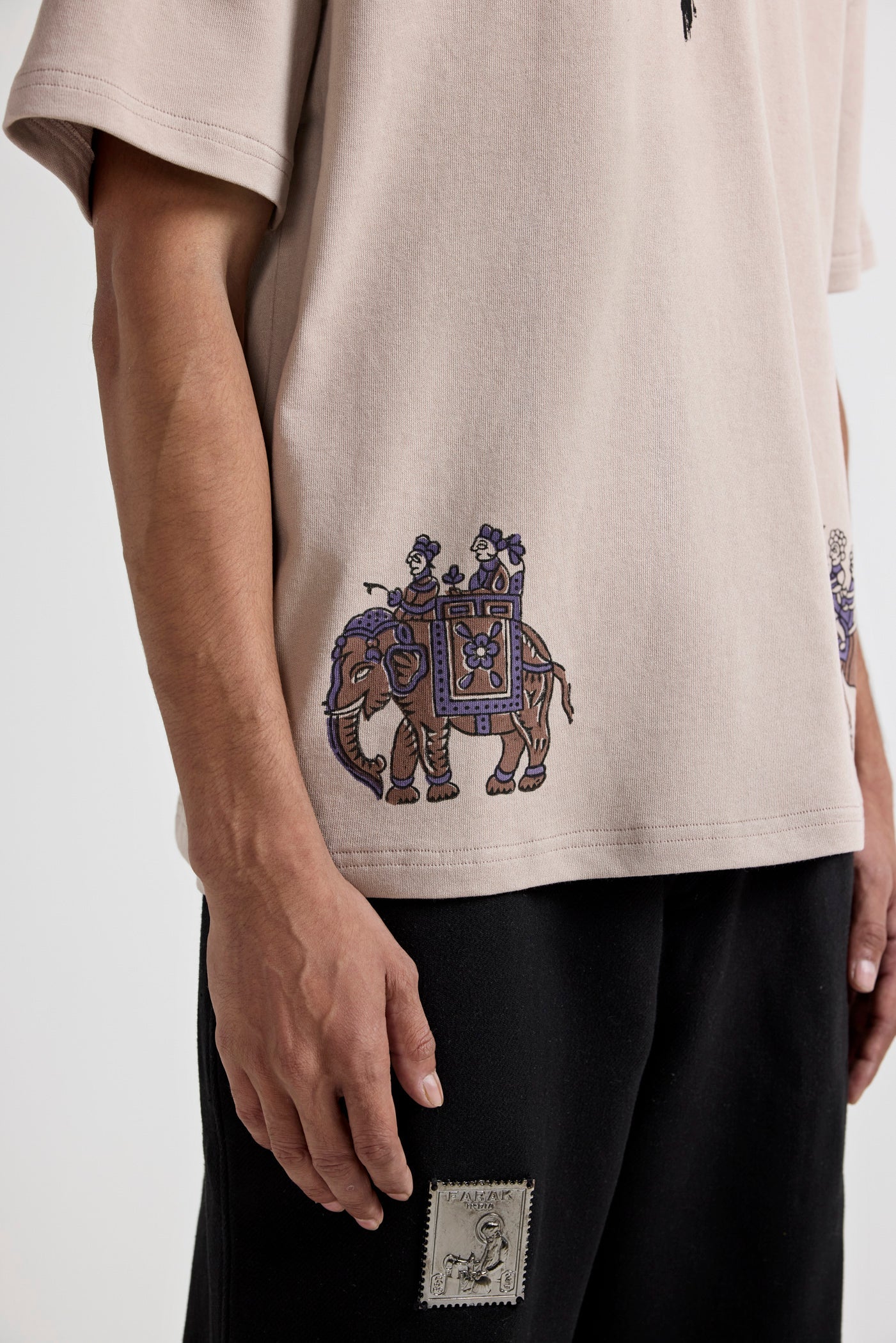 Baraat" Blockprinted T-shirt