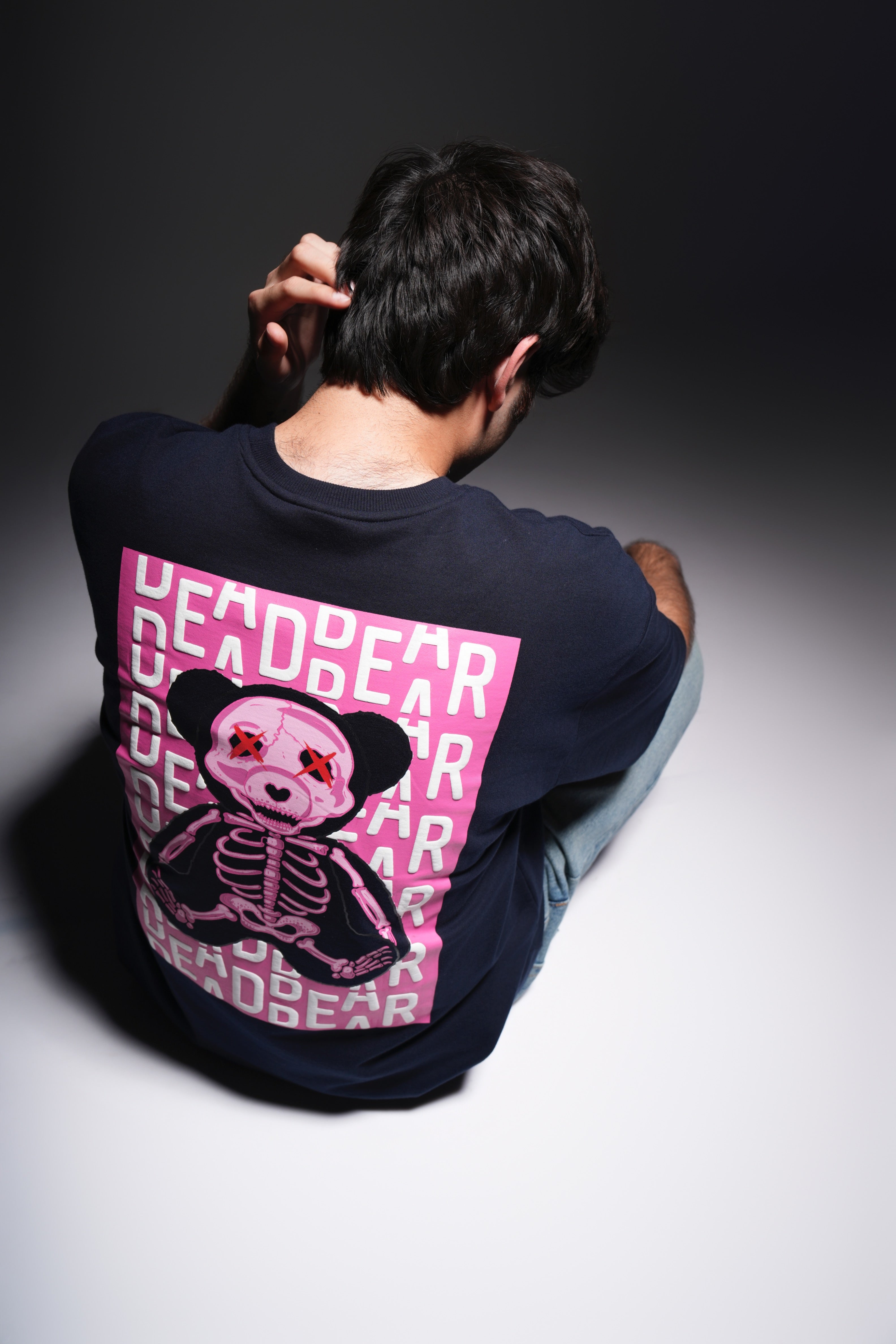 Skeleton Tee Navy