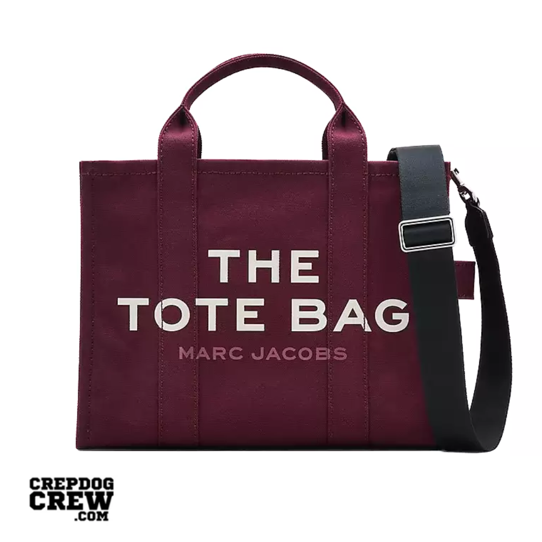 Marc Jacobs The Canvas Medium Tote Bag dark plum