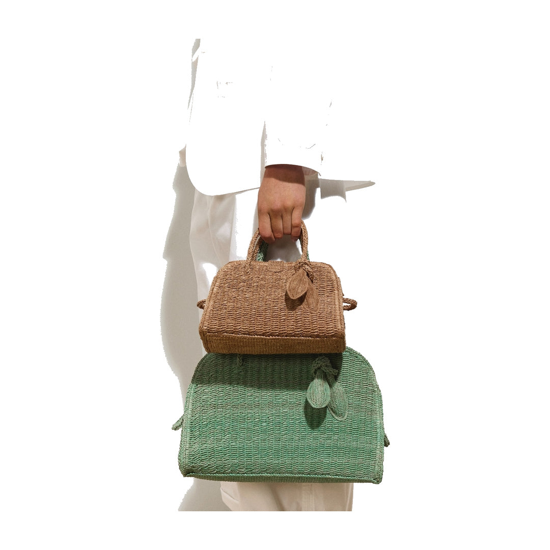 jacquemus The small raffia Turismo Beige