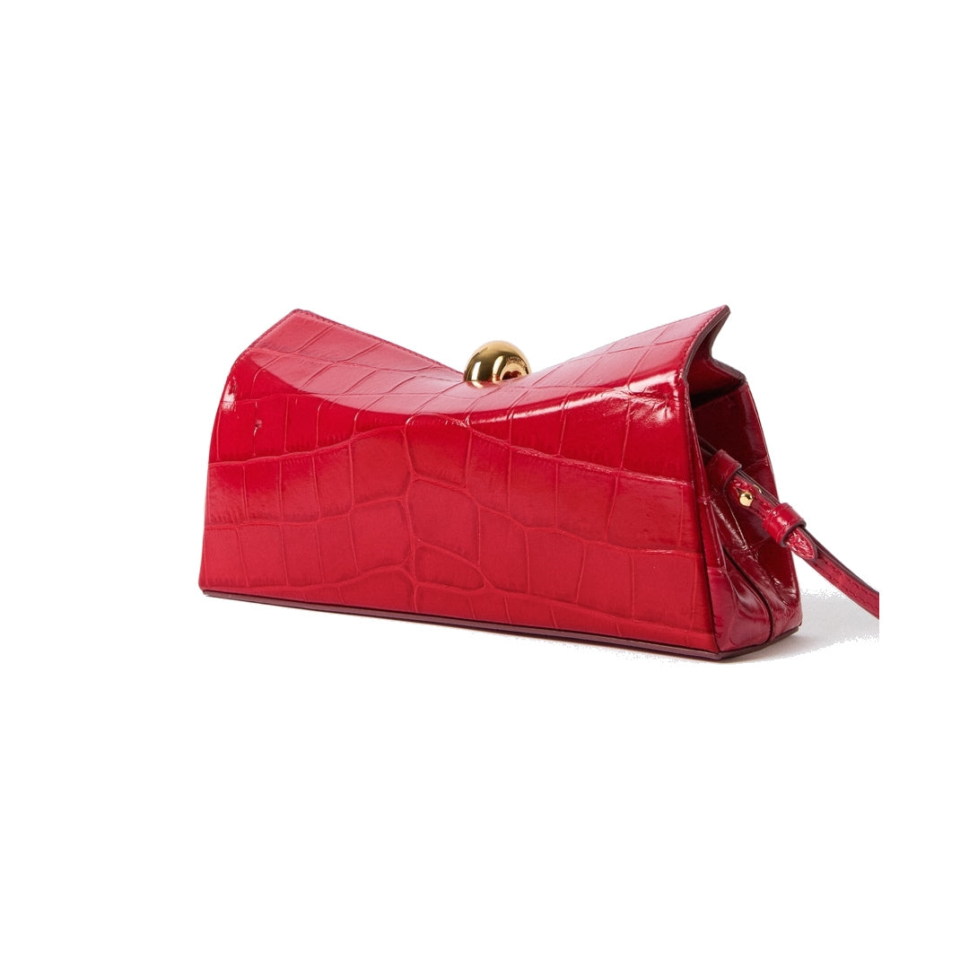 jacquemus The Valérie clutch Red
