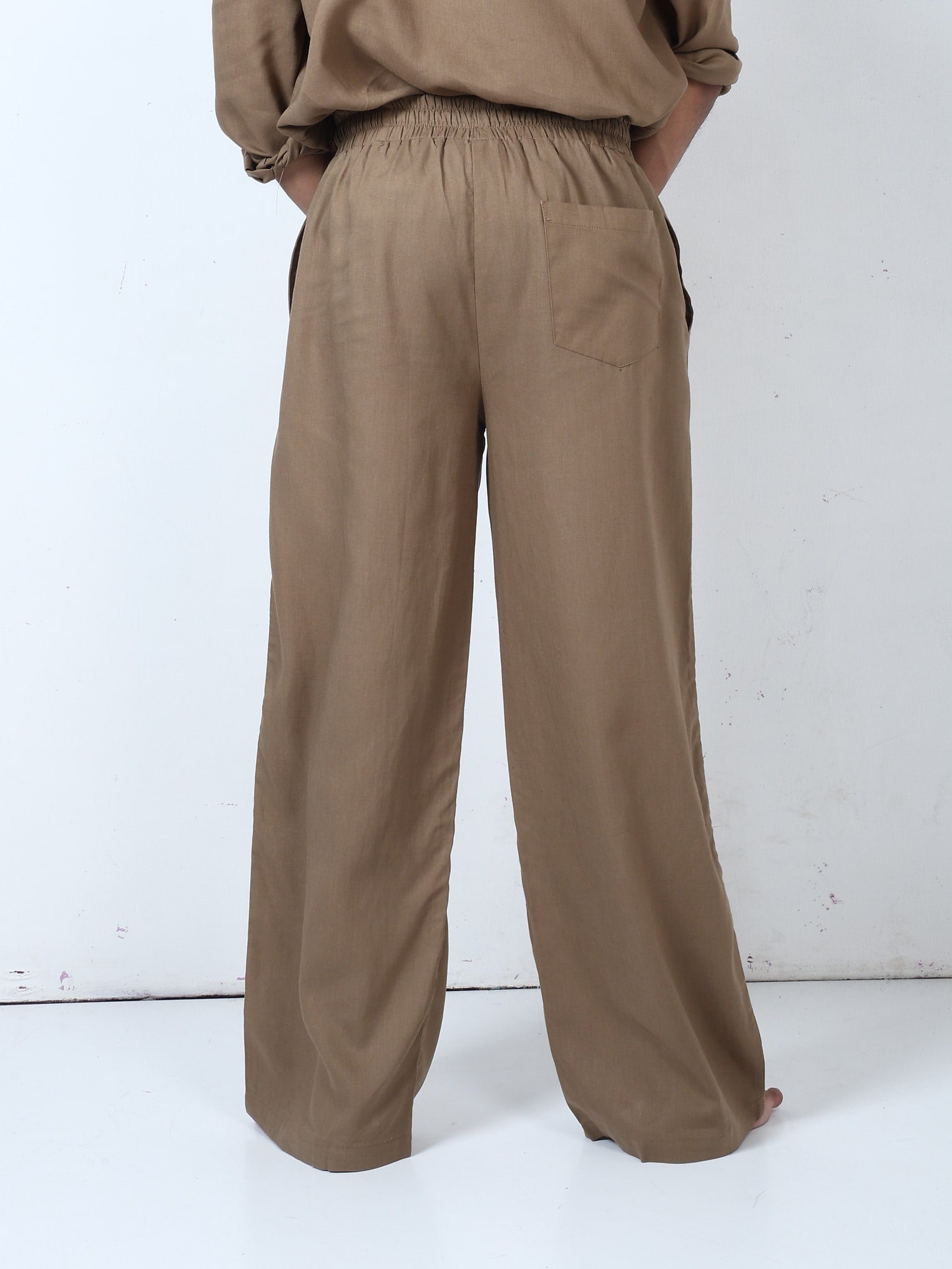 Mocha Brew Linen Co-Ord Set