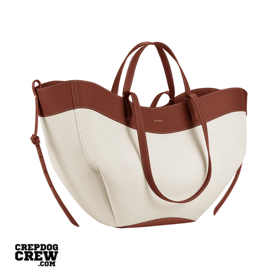 polene Cyme Edition Cognac Canvas