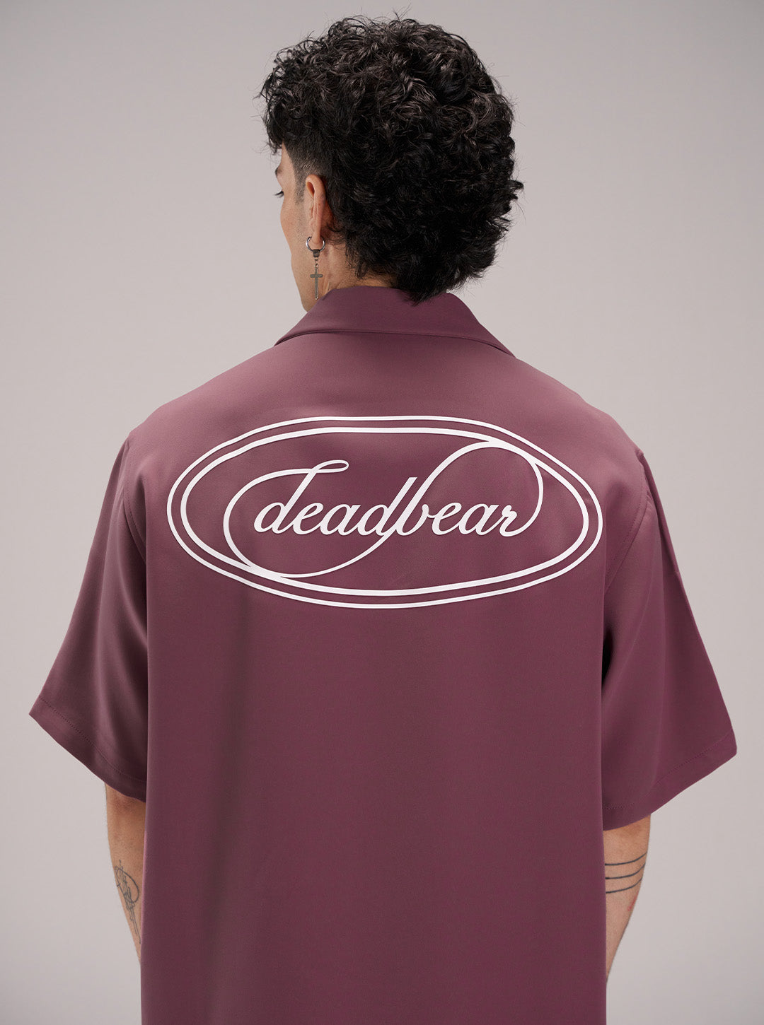 Signature Bowling Shirt Dusty Rose