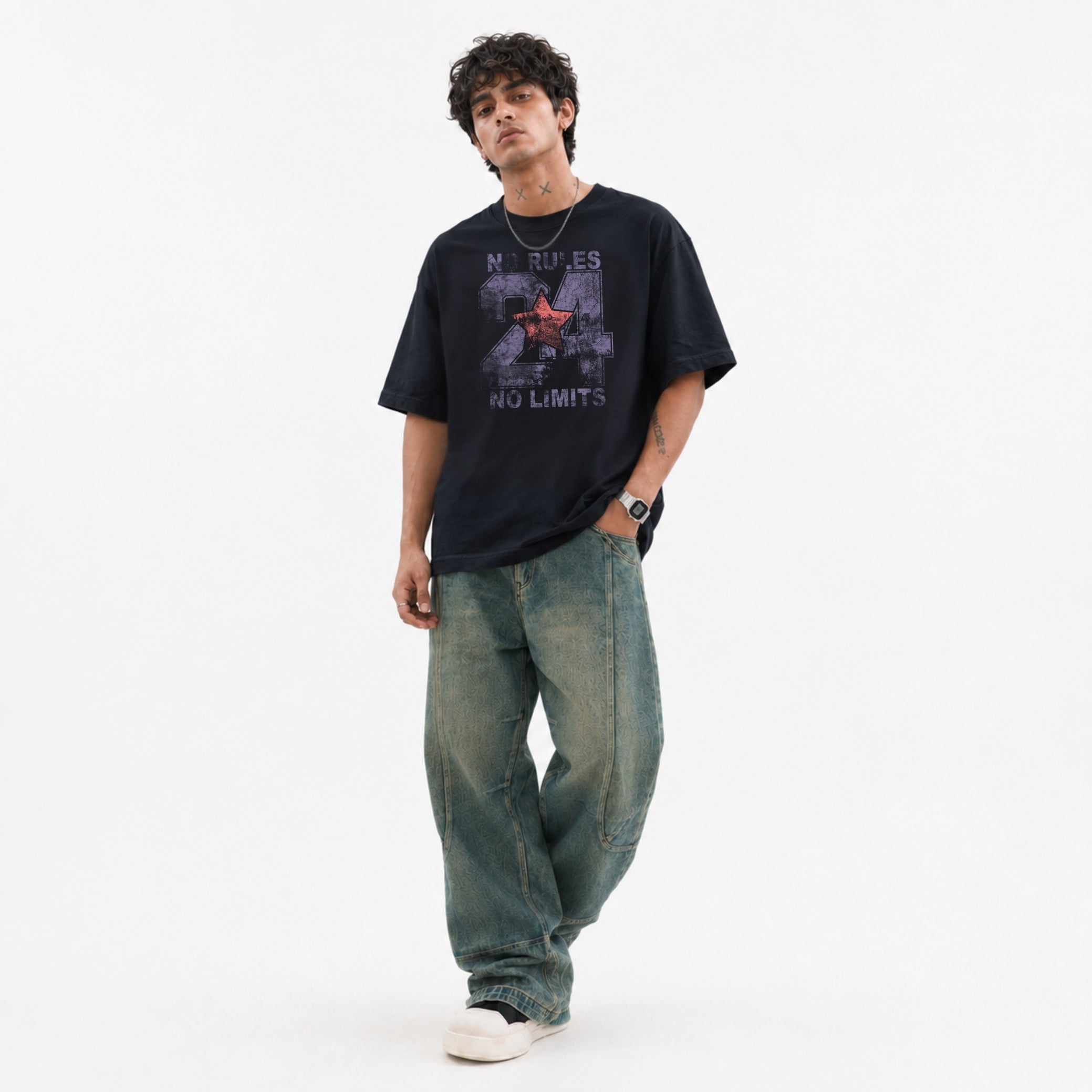 NO RULES 24 T-SHIRT