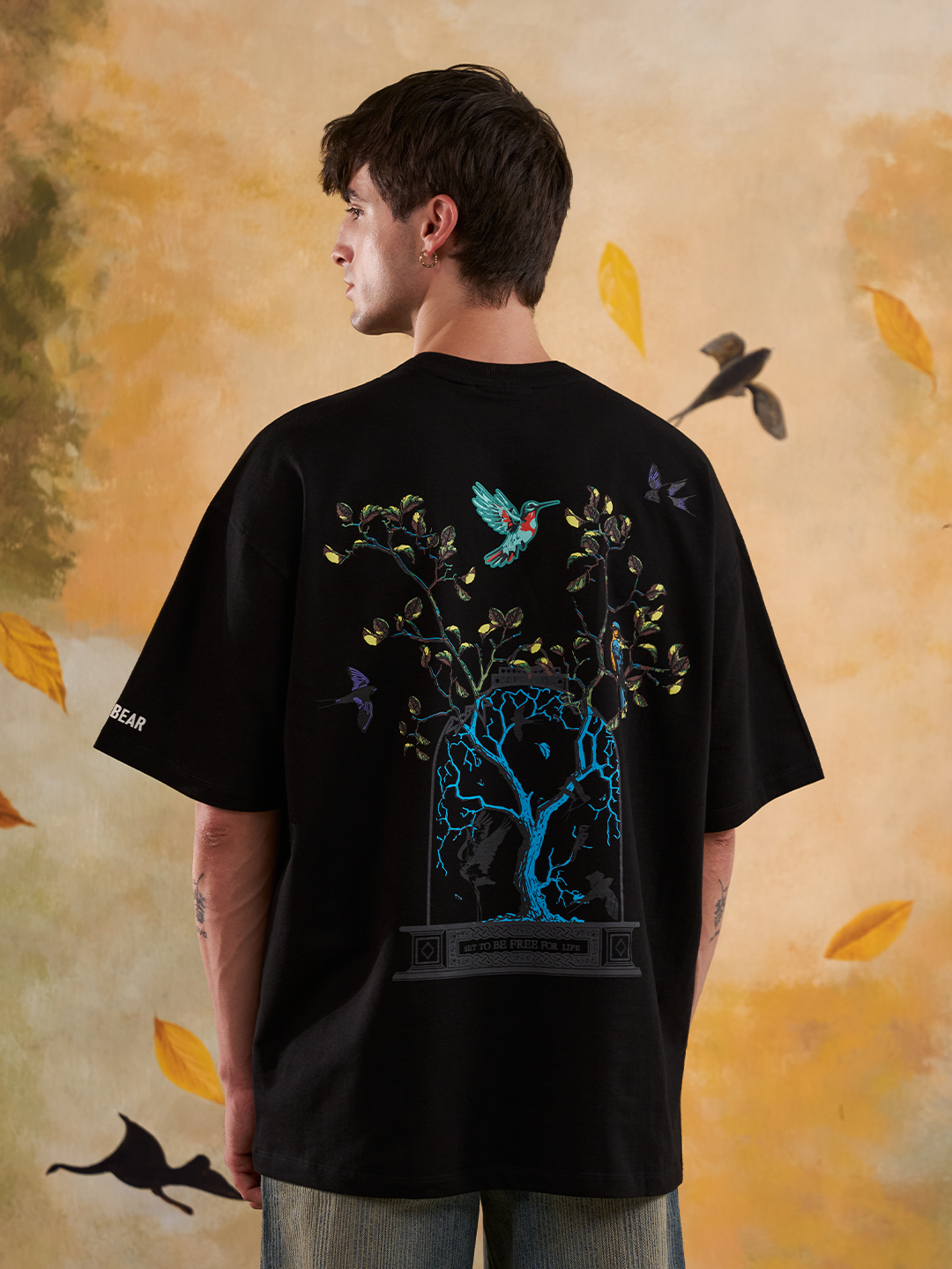 Set Free Tee Black