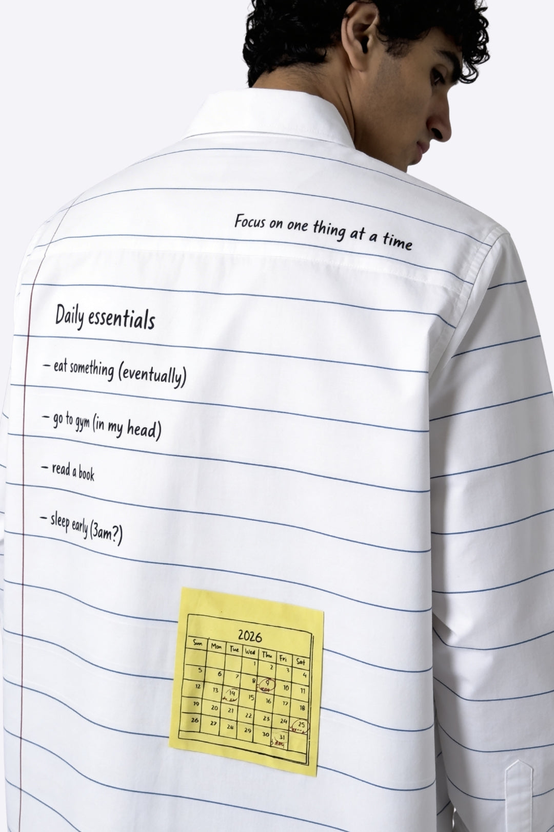 CERISE TO DO LIST SHIRT