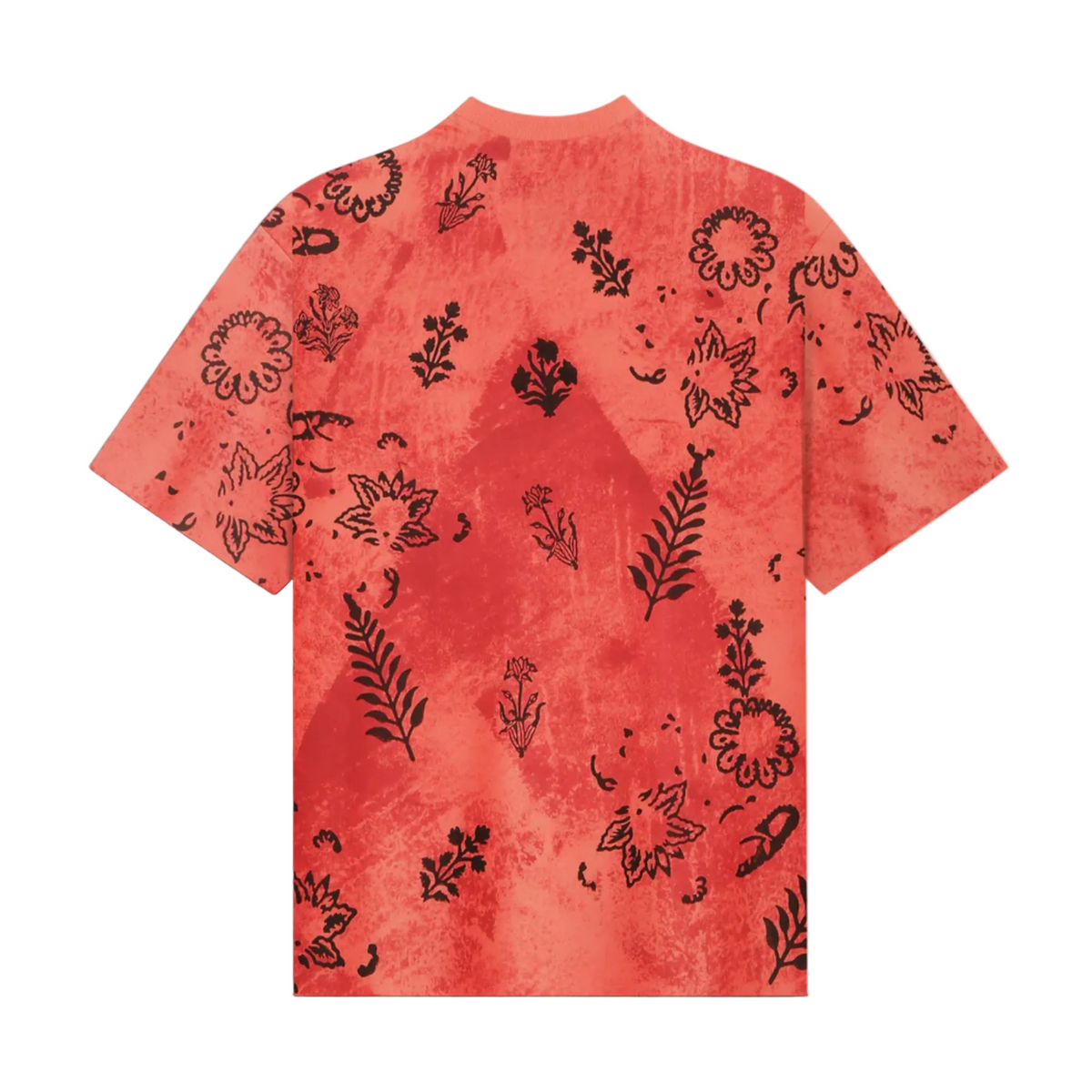 Coral Block Printed - Tshirt