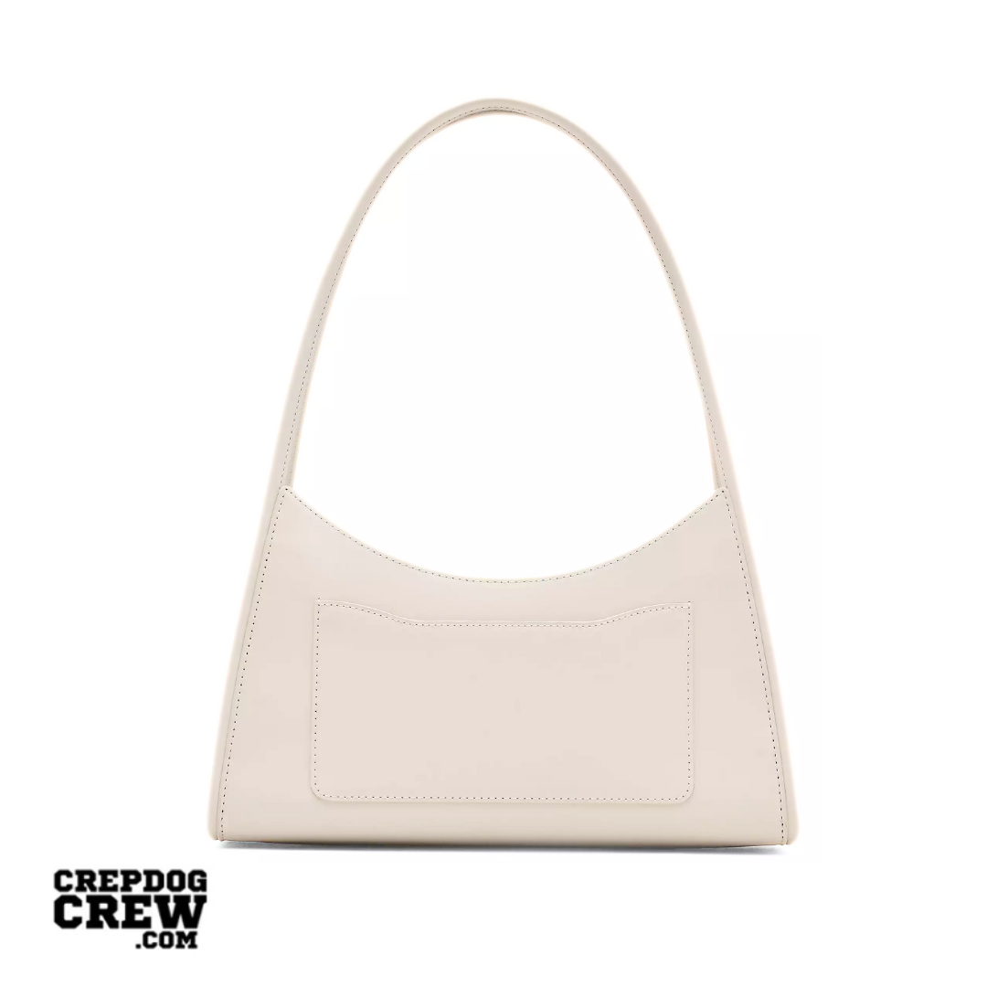Marc Jacobs The Glam Claw Clip Shoulder Bag Cotton white