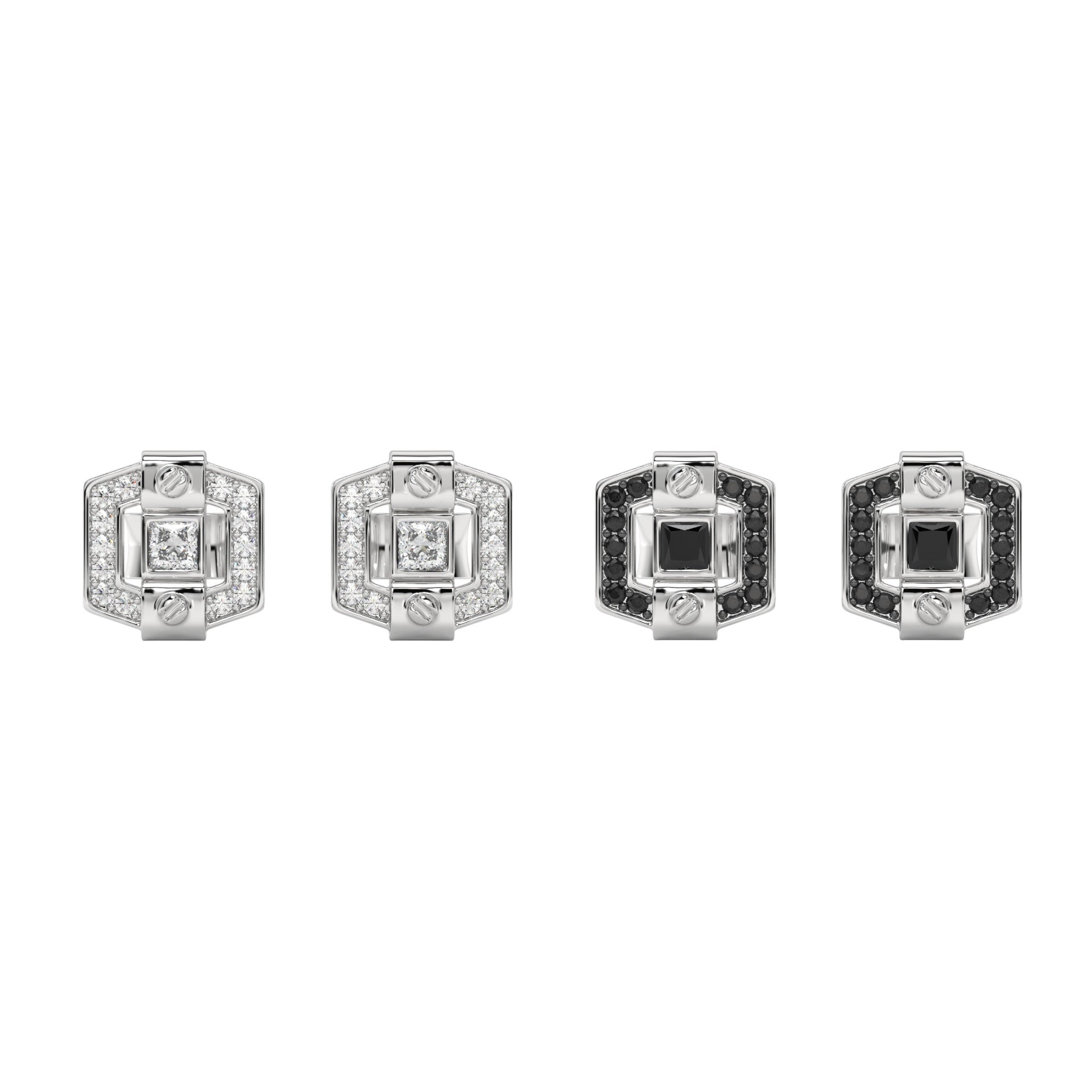 CROWN LOCK STUDS