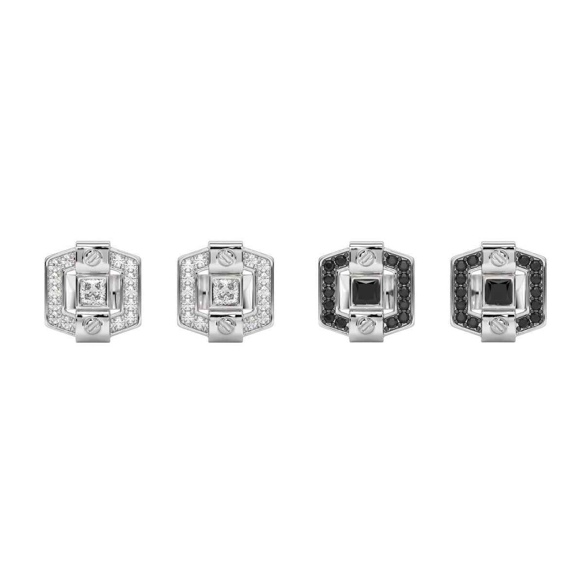 CROWN LOCK STUDS