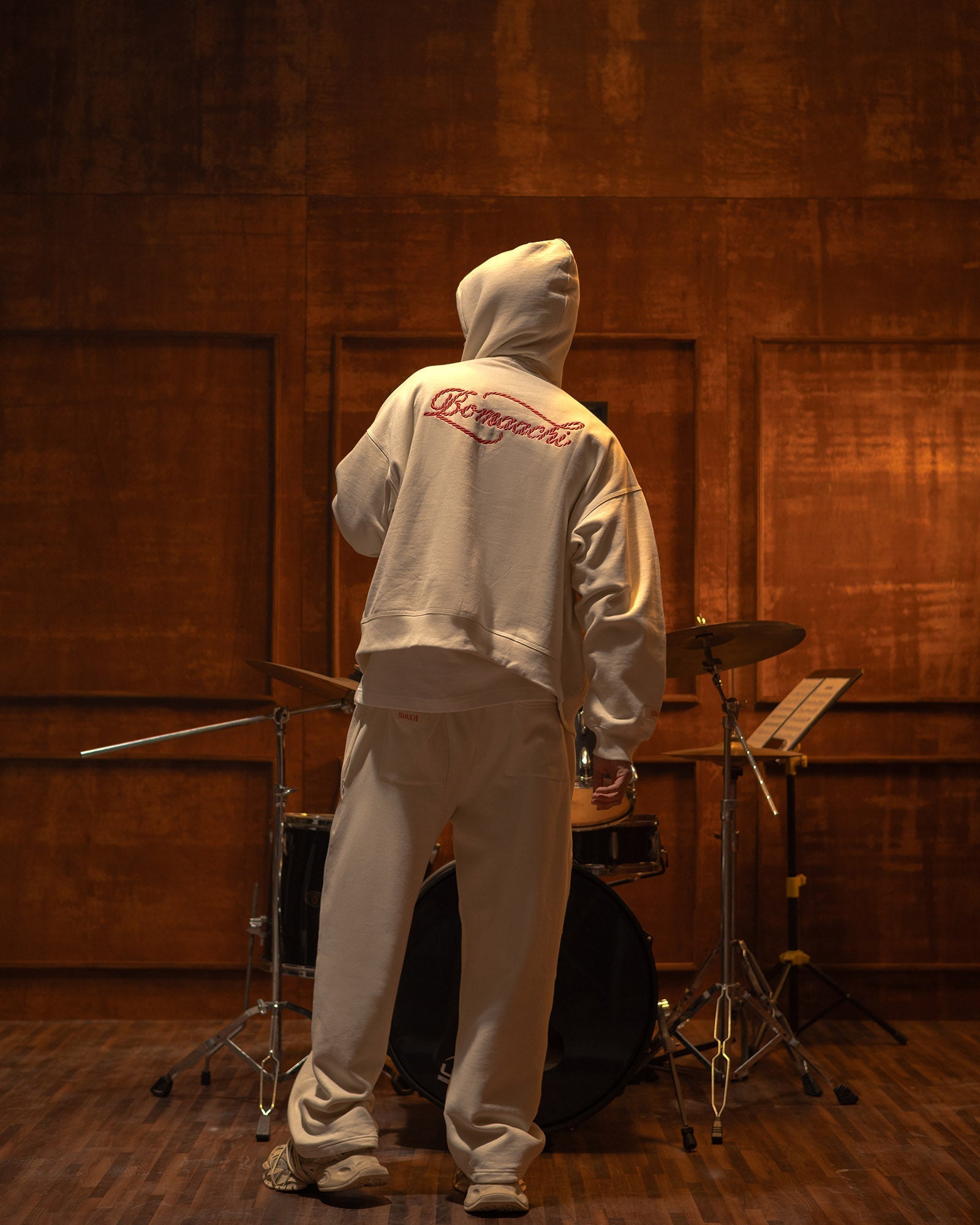 The Signature Rope Zip-Up - Cloud Dancer